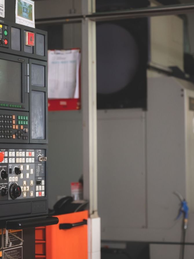 industrial factory machine robot tool concept, real manufacturing engineering production work